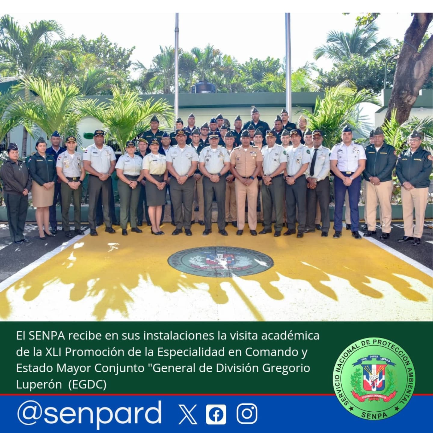 SENPA fortalece lazos interinstitucionales con visita académica de la EGDC