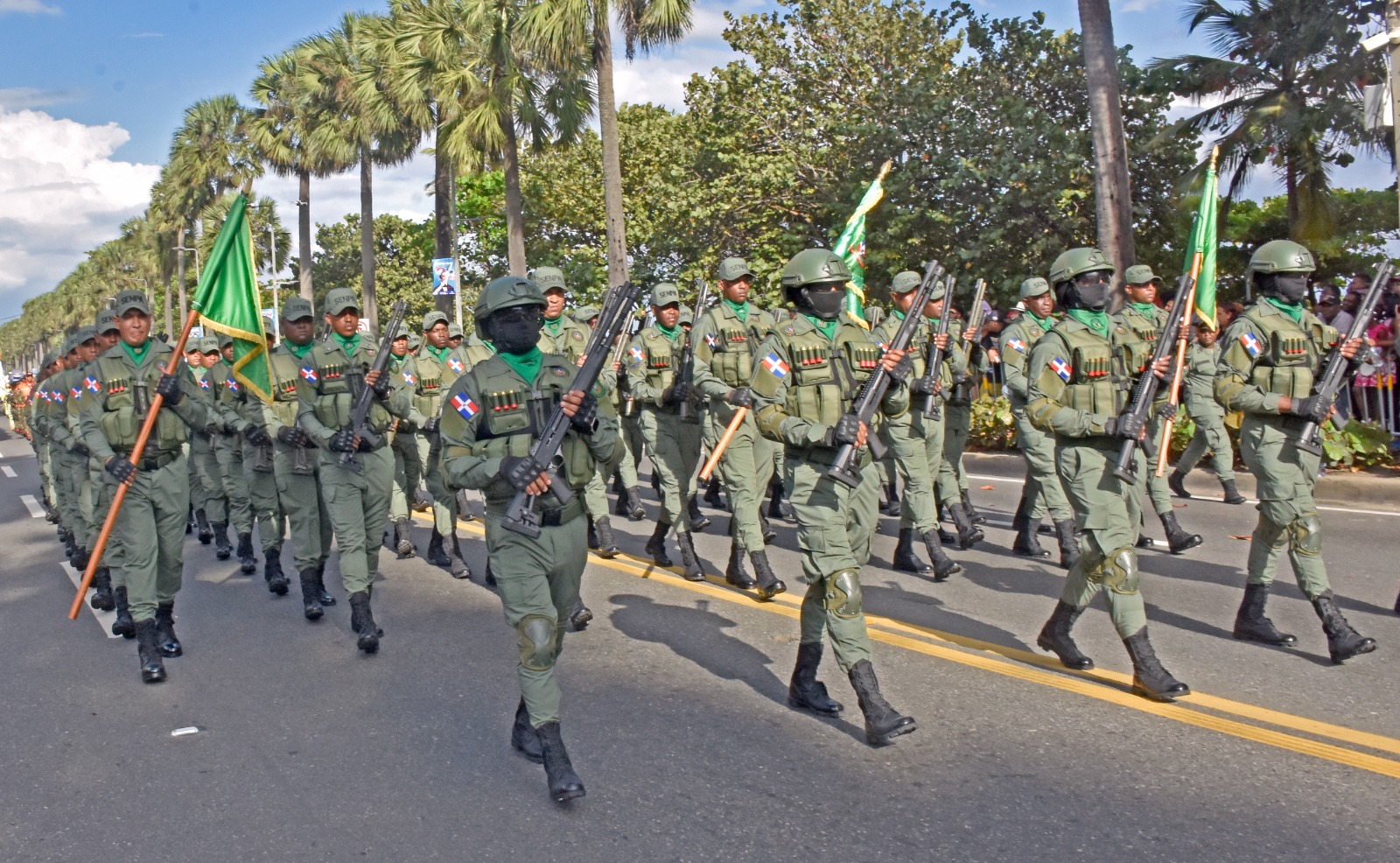 El Servicio Nacional de Protección Ambiental (SENPA) se destaca el 27 de Febrero en el Magno Desfile Militar y Policial en Conmemoración del 181 Aniversario de la Independencia Nacional. El Servicio Nacional de Protección Ambiental (SENPA) se destaca el 27 de Febrero en el Magno Desfile Militar y Policial en Conmemoración del 181 Aniversario de la Independencia Nacional.