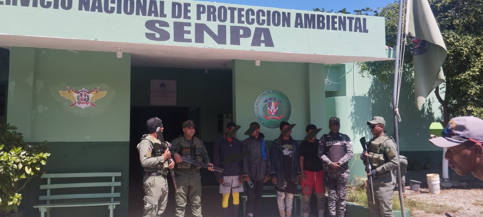 SENPA detiene a cuatro personas y rescata 240 jaibas en operación conjunta con Medio Ambiente Ocoa, República Dominicana.