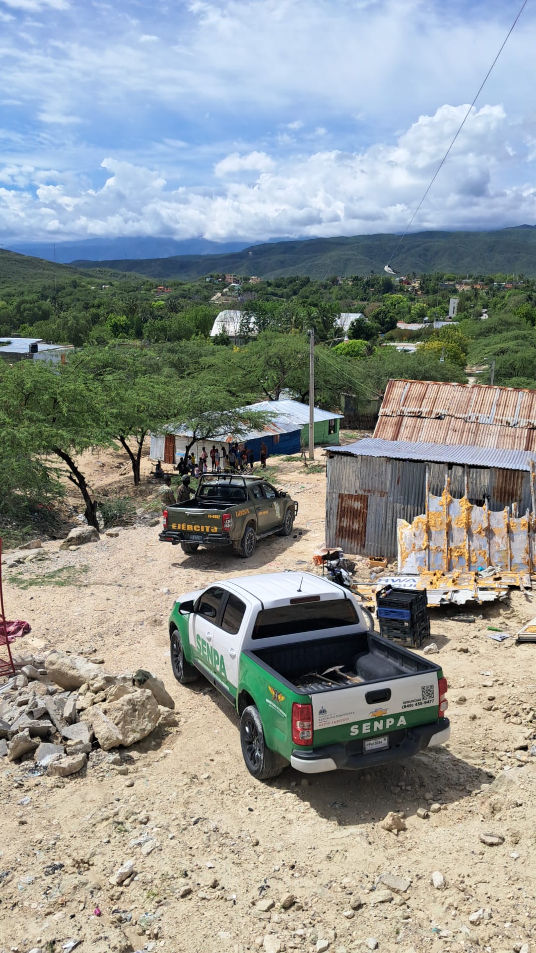 Operativo Conjunto en Jimaní: Detención y Decomiso de Materiales Ilícitos