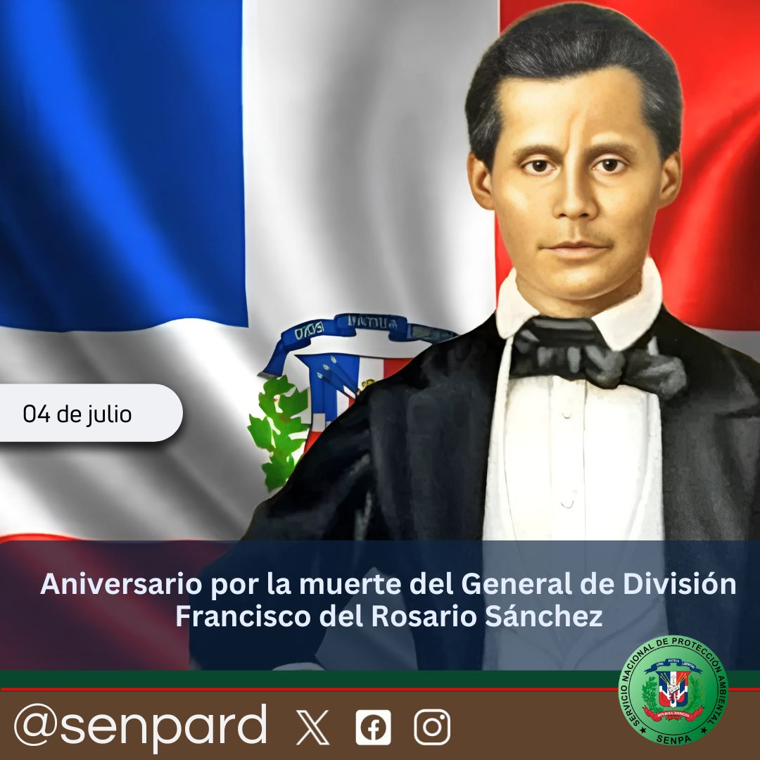 Aniversario de la Muerte del General de División Francisco del Rosario Sánchez. Aniversario de la Muerte del General de División Francisco del Rosario Sánchez.