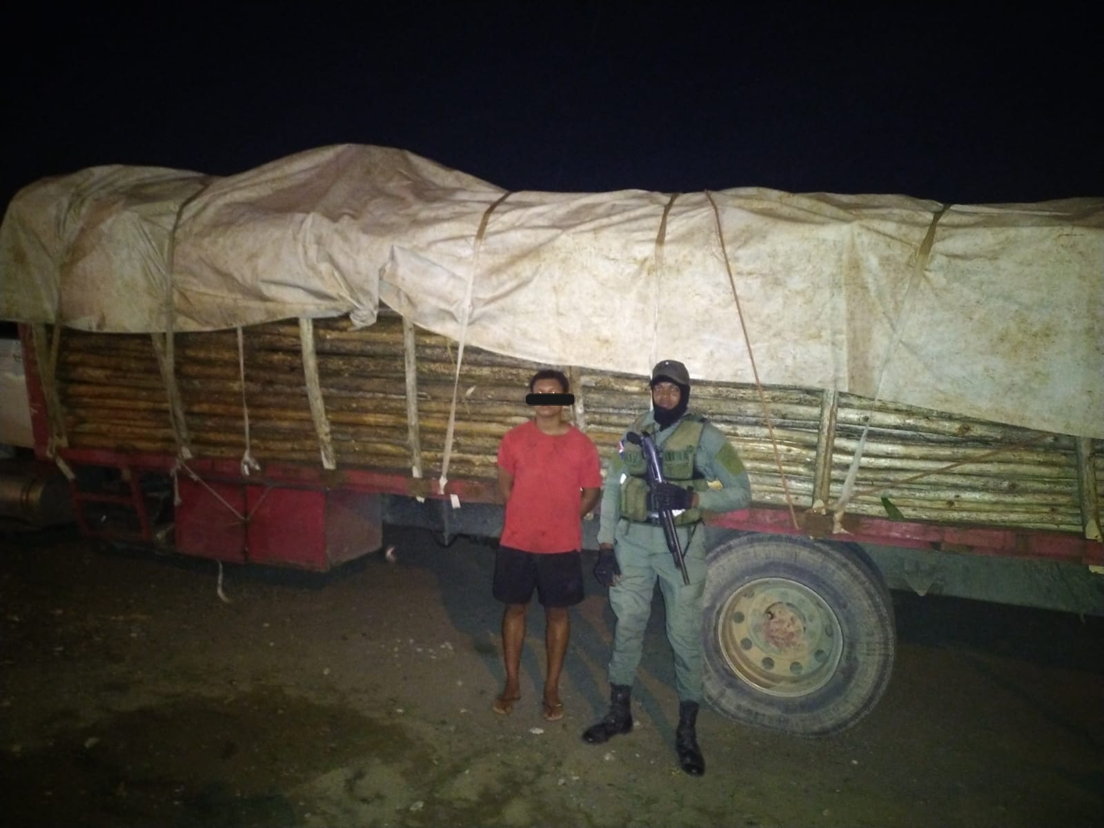 SENPA incauta 2,850 unidades de madera irregular