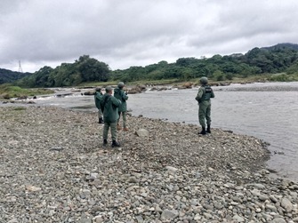 SENPA y autoridades de Medio Ambiente intervienen el Monumento Natural Salto de la Tinaja, Santiago