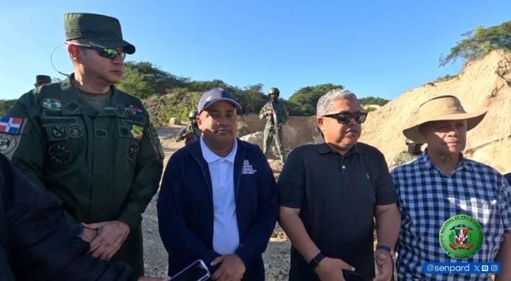 Medio Ambiente interviene mina de agregados en Nigua por operar ilegalmente tras cierre definitivo